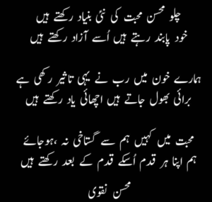 Poetry in urdu