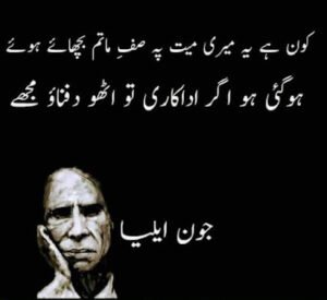 john elia attitude poetry